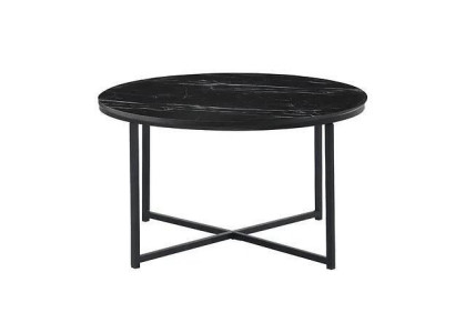  Couchtisch schwarz Wohnzimmer hochwertige moderne minimalistische Möbel neu Holz